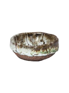 渌水山房 沐焰瓷坊 手印系列天然玛瑙釉杯 王忠伟艺术品礼品收藏