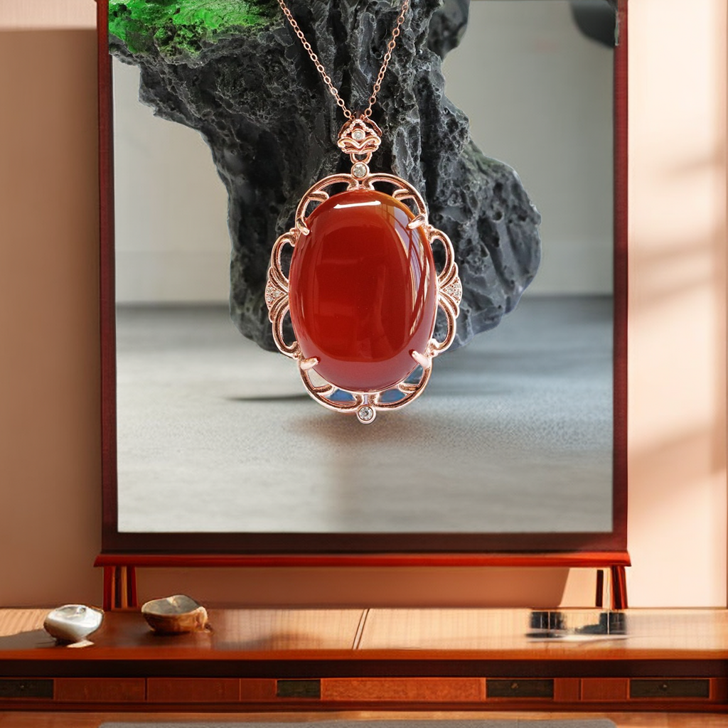 珠宝玛瑙折扣优惠玛瑙吊坠鸽子蛋