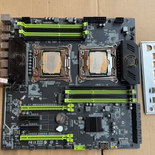 议价昂讯X99-DD31双路主板E5-2696V3CPU 功能正