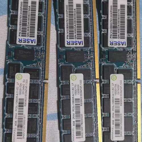 议价服务器内存条 Ramaxel 8GB 2RX4 PC3L-1
