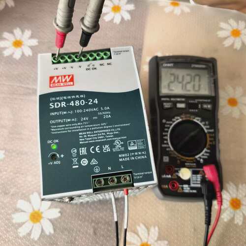 议价SDR-480-24 台湾导轨电源 24V20A