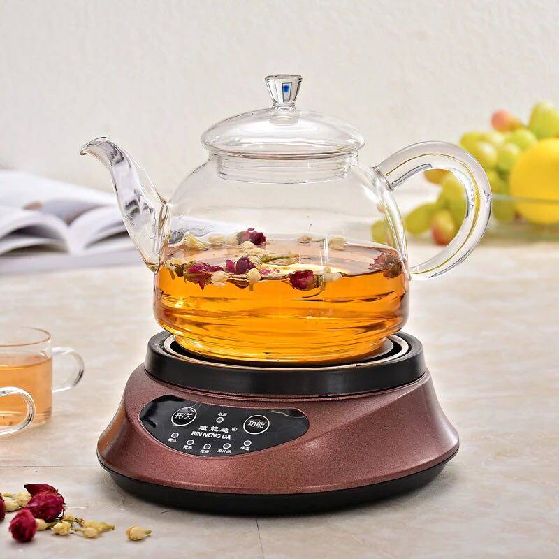 斌能达养生花茶壶耐热玻璃煮茶器全自动电陶炉办公室泡茶家用套装