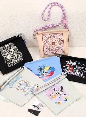 ballchain包mini小包包斜挎包女刺绣单肩包百搭迷你秋冬女化妆包