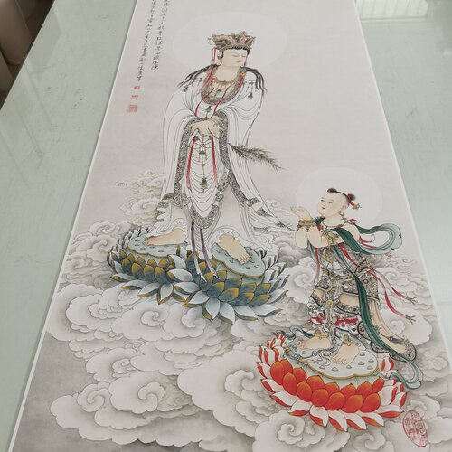 高清艺术喷绘画芯临摹学习装饰画
