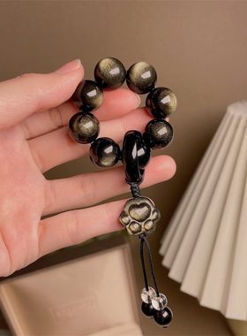 金银曜石猫爪手捻佘太翠