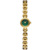 30784[Crescent Gold with Green Surface]Round