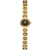 30784[Crescent Gold with Black Surface]Round