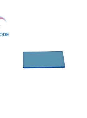 光学玻璃 滤光片 蓝色滤镜 QB19 有色玻璃 95*83*2mm