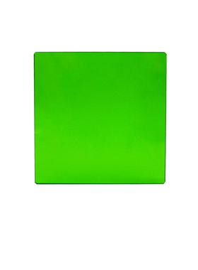 LB7 绿色滤光镜 光学玻璃 绿色玻璃 50*50*1mm