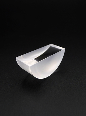 BK7-K9 光学玻璃 柱面镜 K9激光保护窗口 31.94*13*15mmR16可定制