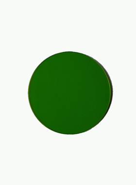 LB17 绿色滤镜 绿色滤光片 绿波玻璃 透绿光 Φ52*2mm Φ10*1.5mm