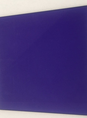 QB24蓝色光学滤光片410nm带通滤光片 85*85*2mm