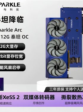 憾与 intel B580 泰坦 12G  GDDR6  电竞AI剪辑