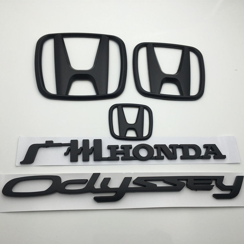 适用于老款奥德赛车标 ODYSSEY广州HONDA英文标车标尾箱车标志贴