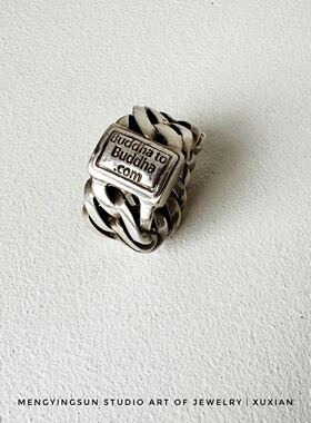 稀有荷兰收藏级小众品牌 Buddha to Buddha中性指环