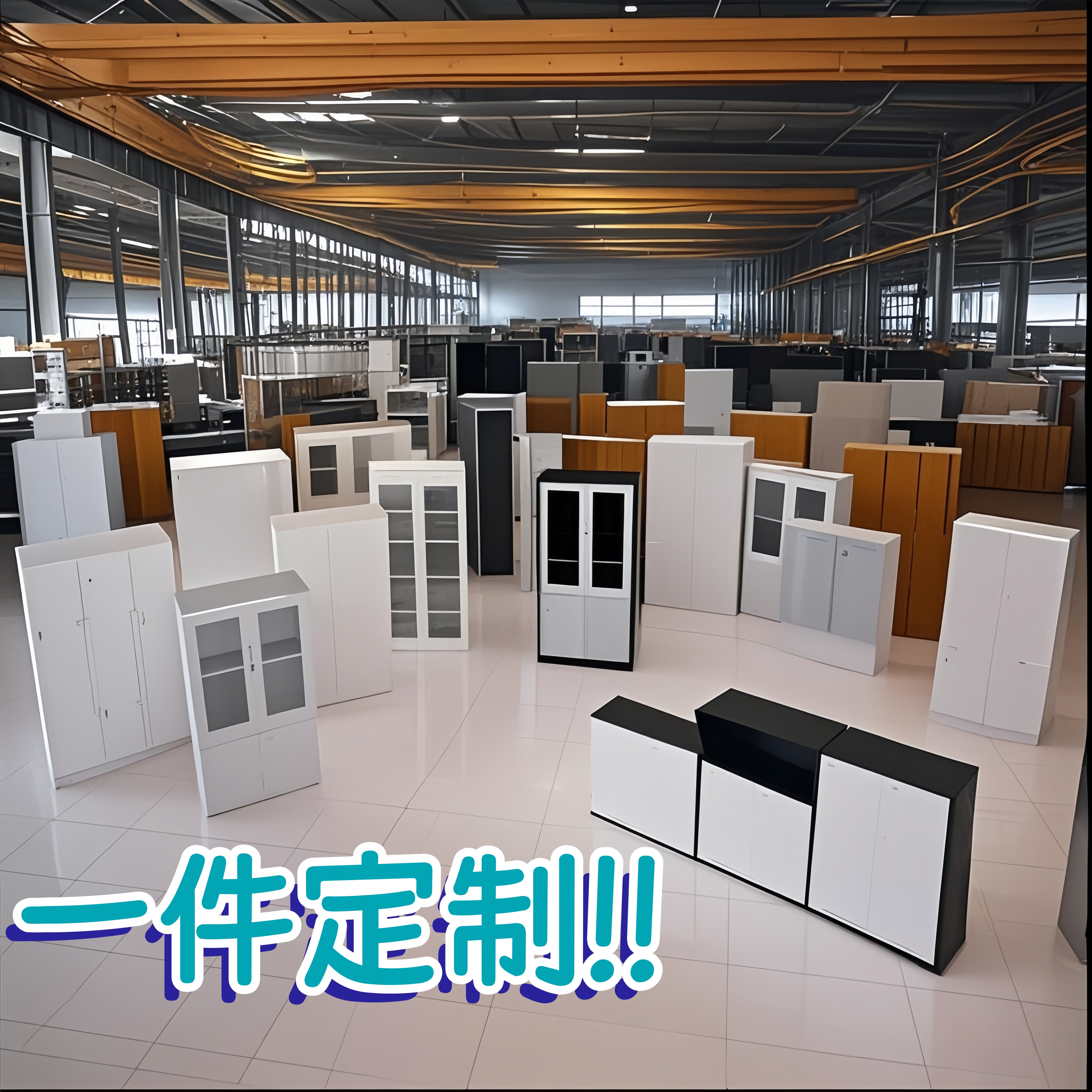 定制铁皮柜钢制储物柜木质收纳柜