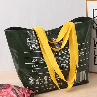 防水环保袋手提袋小清新文艺编织袋购物袋防水大容量购物袋礼品袋