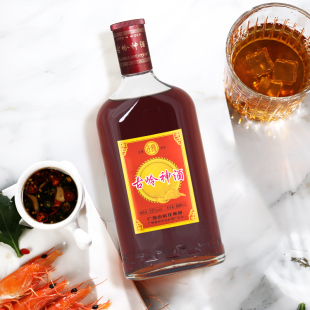 人参枸杞黄精养生滋补中药材浸泡酒 500ml尝鲜款 古岭神酒 浸泡酒