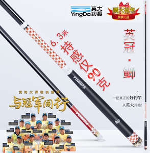 英大十周年升级英冠2021年鲫鱼竿