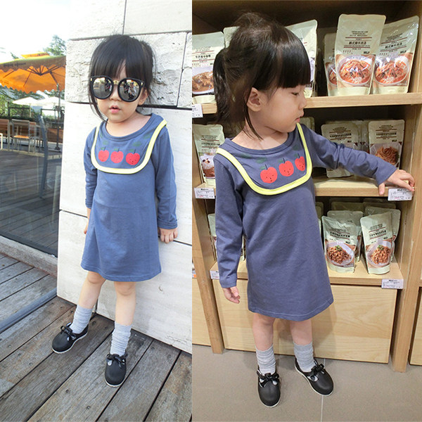 Robe enfant MINI en velours côtelé - Ref 2044011 Image 1