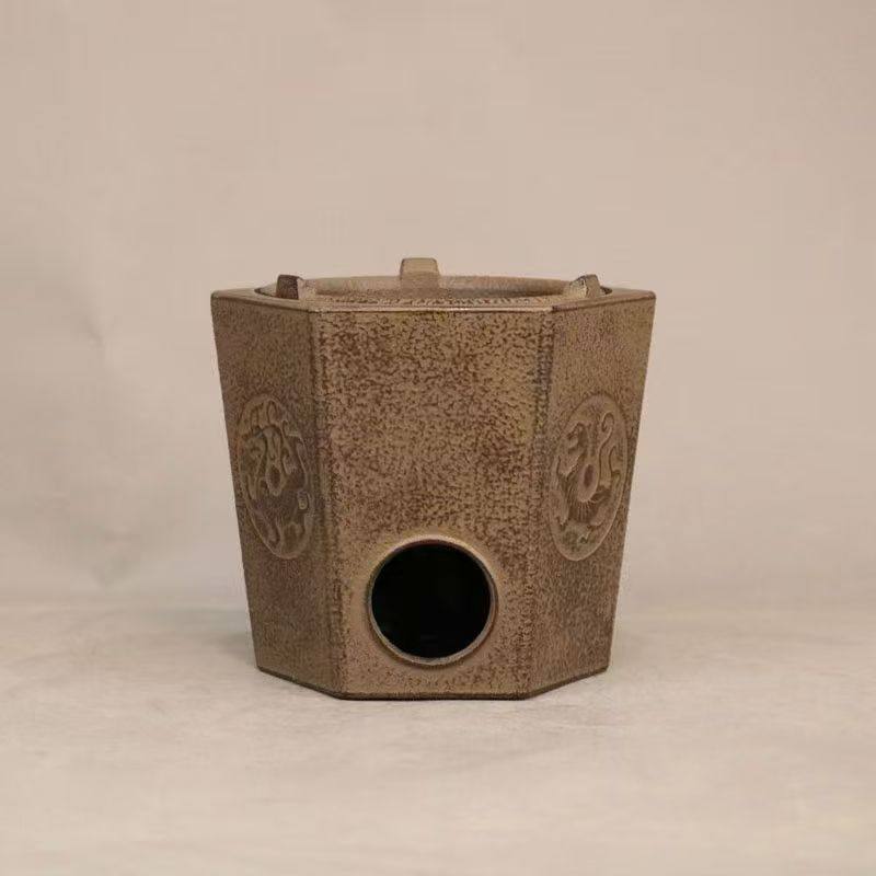铸铁怀素炭炉围炉煮茶烧水炉碳烧温茶炉纯手工凉炉复古潮汕功夫茶,餐饮具,煮茶炉,淘宝优惠券,粉丝福利购,淘宝优惠卷