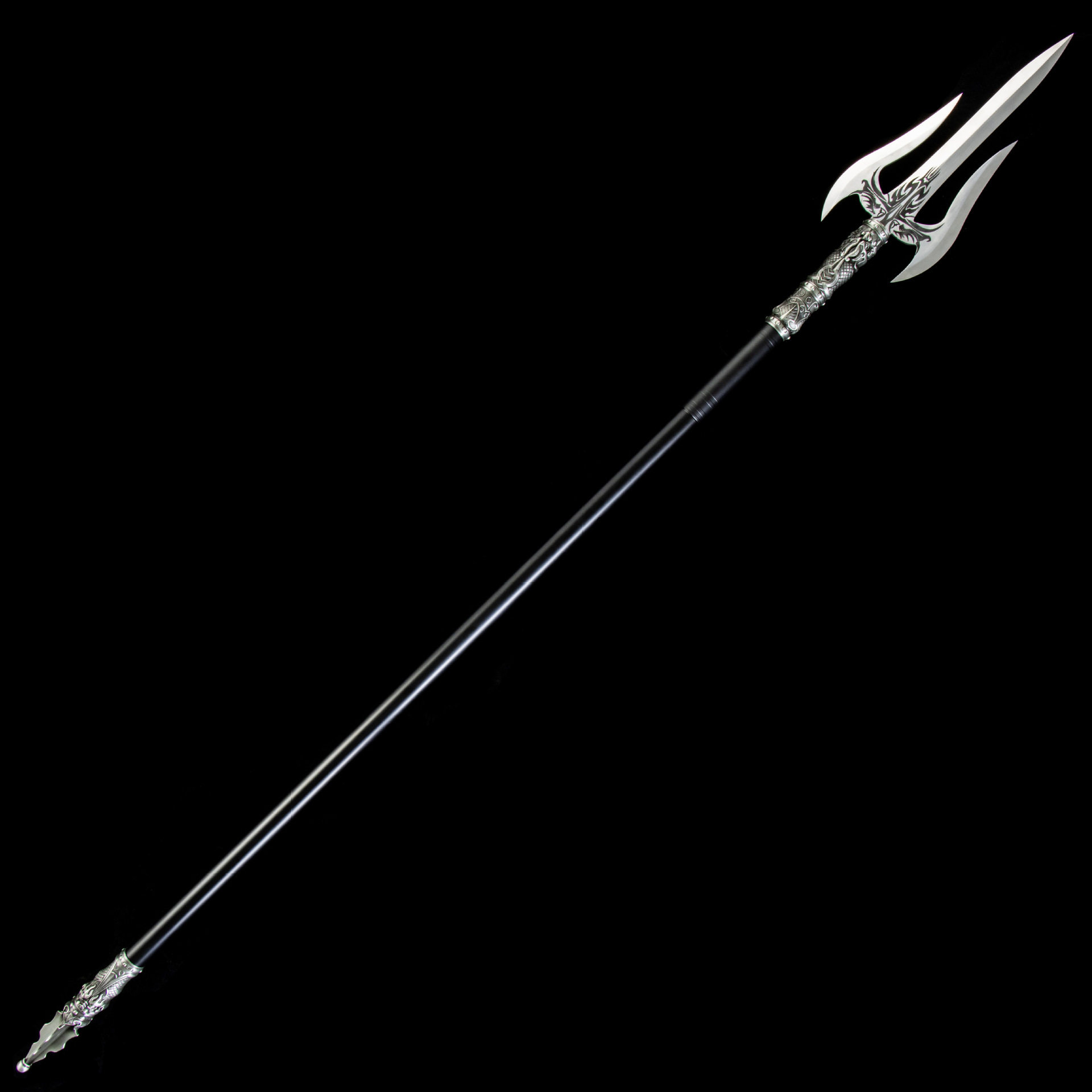 龙泉市刀剑高锰钢影视三叉戟防身十八般兵器冷兵器长枪宝剑未开刃,特色手工艺,剑袋,淘宝优惠券,粉丝福利购,淘宝优惠卷