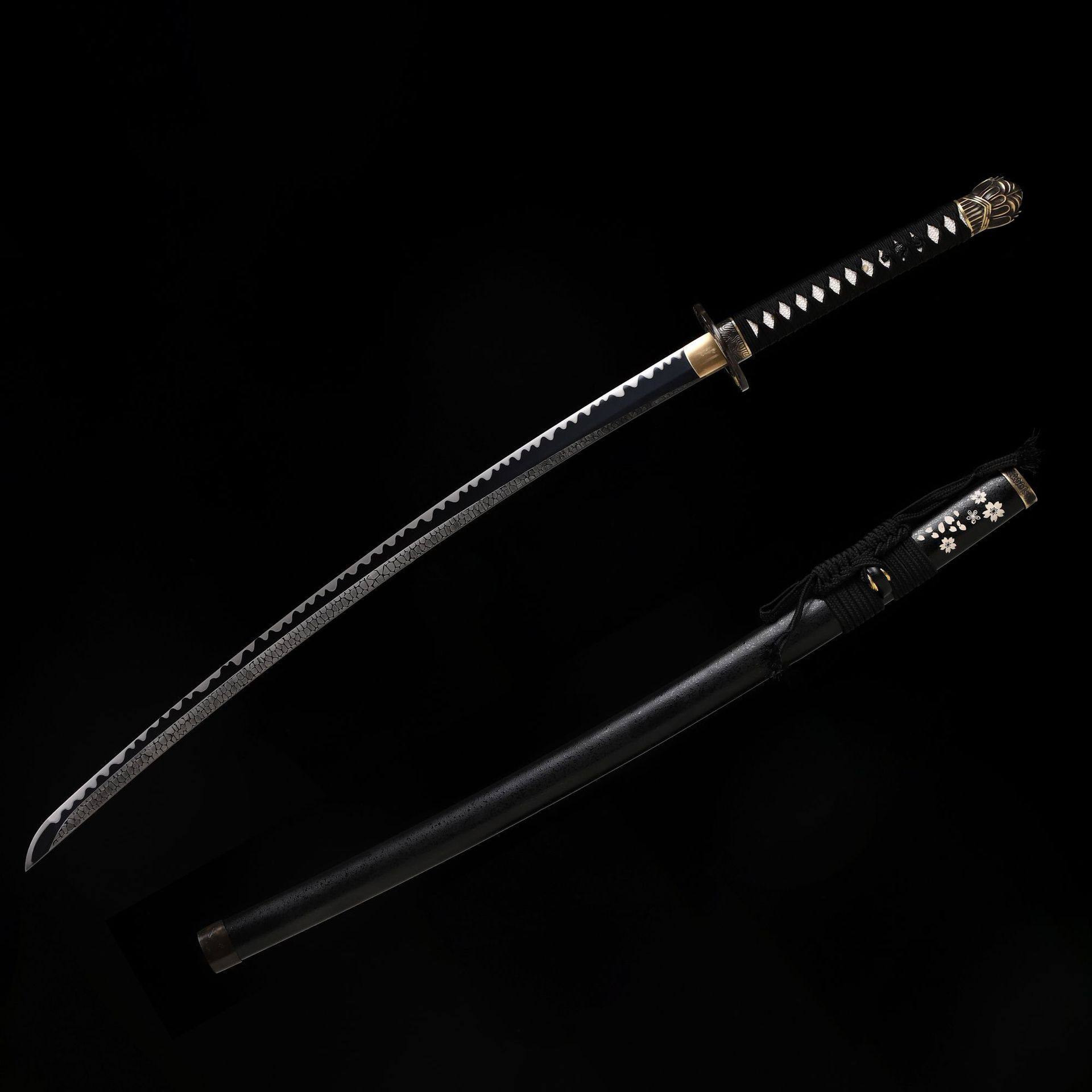 龙泉市刀剑一体龙骨动漫影视日式指挥刀艾尔登名刀月隐收藏未开刃,特色手工艺,剑袋,淘宝优惠券,粉丝福利购,淘宝优惠卷