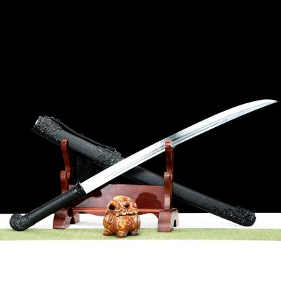 龙泉市刀剑一体高锰钢清腰刀锦衣卫佩刀硬宝剑绣春刀冷兵器未开刃