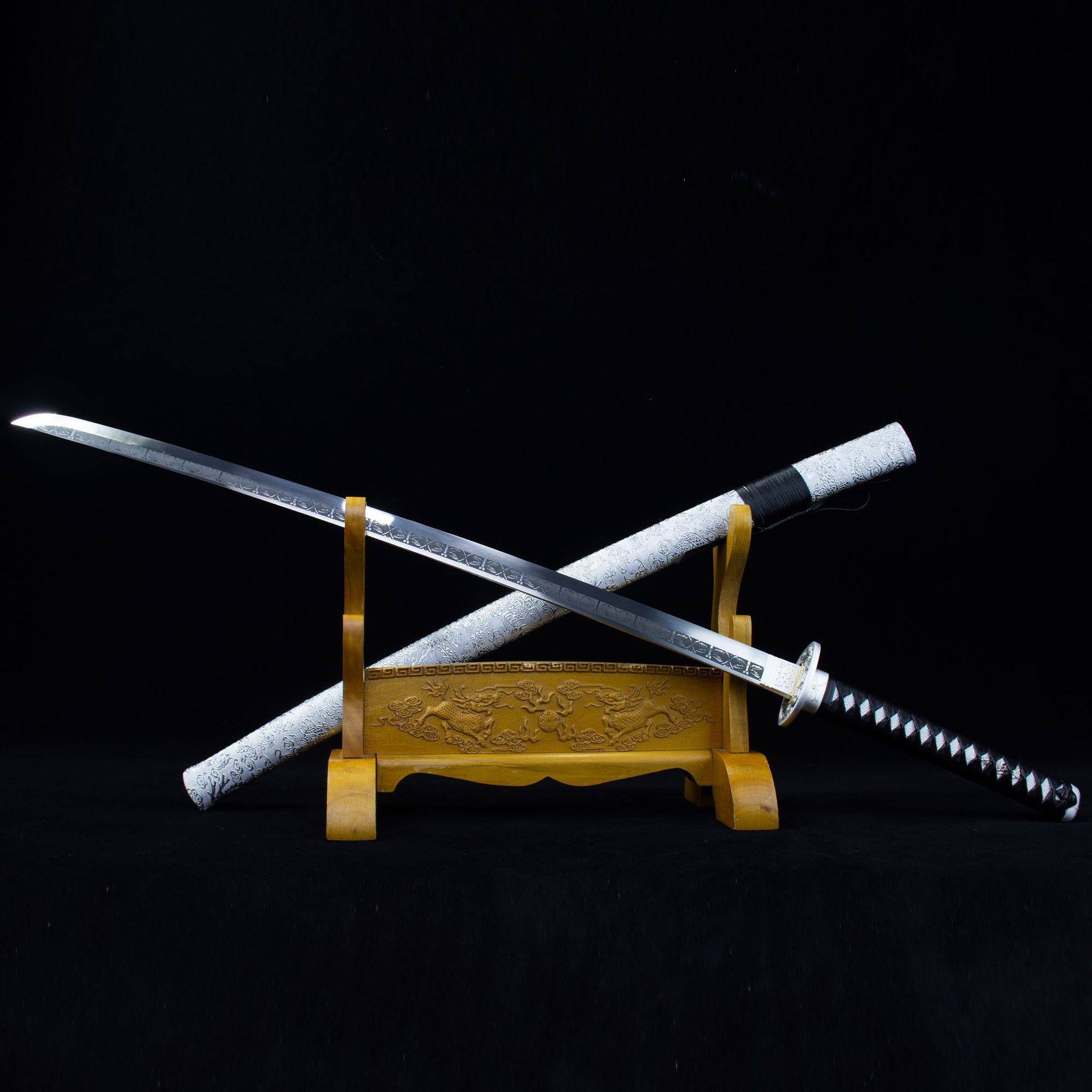 龙泉市刀剑不锈钢宝剑日本剑手工锻打长剑工艺收藏品冷兵器未开刃,特色手工艺,剑袋,淘宝优惠券,粉丝福利购,淘宝优惠卷