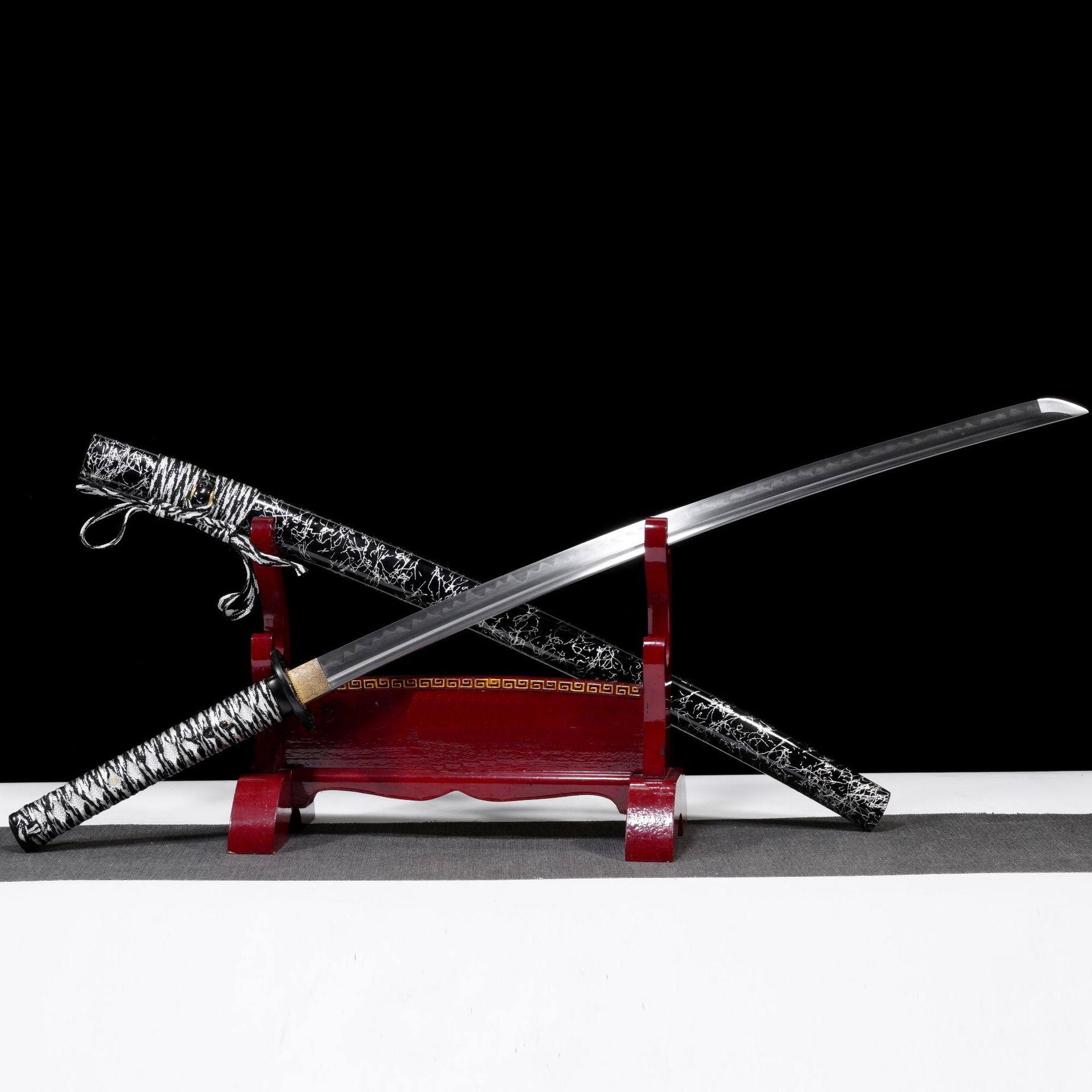 龙泉市刀剑T10烧刃日式指挥打刀Katana手工影视宝剑冷兵器未开刃,特色手工艺,剑袋,淘宝优惠券,粉丝福利购,淘宝优惠卷