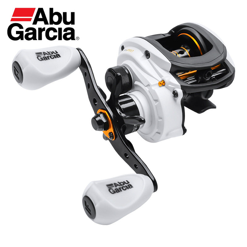 ABU阿布远投水滴轮白色路亚渔轮