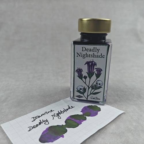 戴阿米diamine新色 钢笔墨水 死亡夜葵