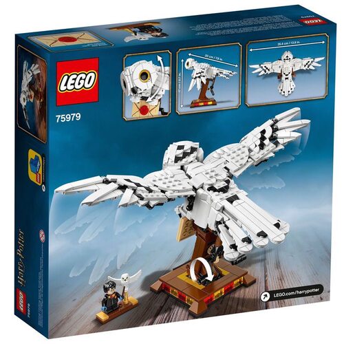 【正品保障】LEGO乐高哈利波特系列75979海德薇猫头鹰拼装积木