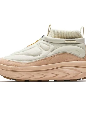 安踏冠军户外开山1-Snowflake休闲鞋女士冬季保暖鞋子122548807A