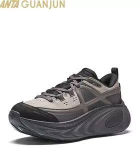 安踏冠军户外乘风2LTH跑鞋男女冬季新款二棉厚底运动鞋112545553A