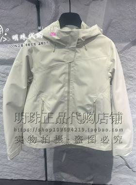 安踏冠军2026春女款连帽防泼水RDS羽绒冲锋衣两件套162610614