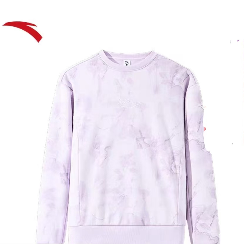 安踏运动休闲圆领卫衣女生