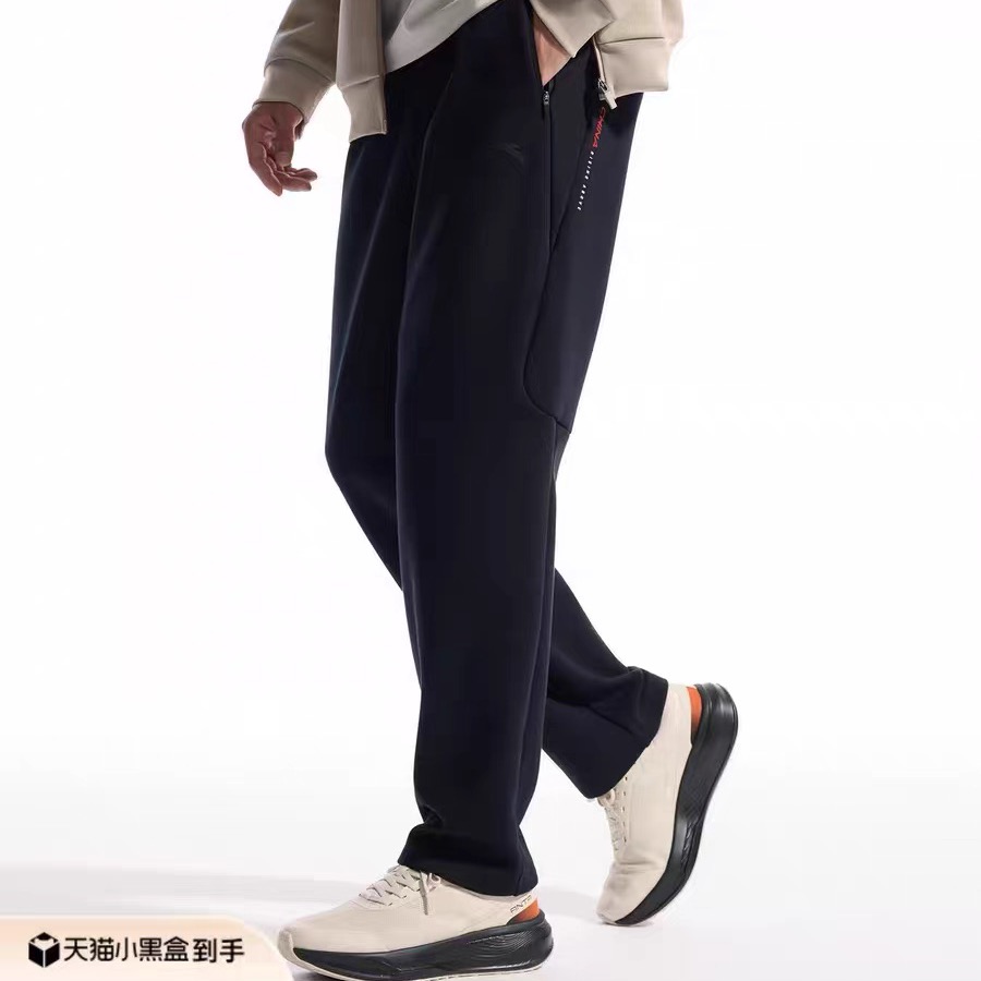 安踏运动卫裤男冬季新款加绒