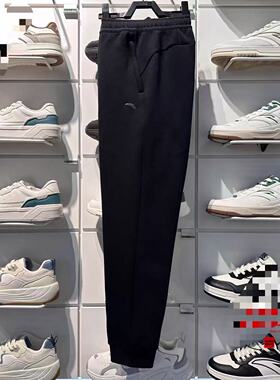 安踏运动裤女2025秋季新款针织百搭通勤休闲收脚束口裤162537322N