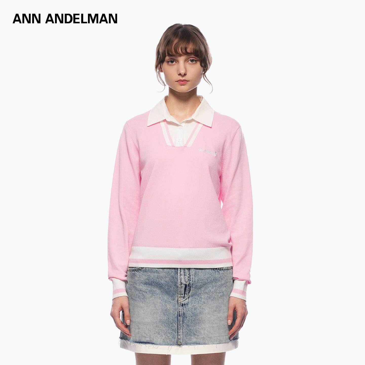 ANNDELM官方直营拼色休