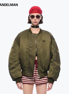 ANN ANDELMANLEON官方直营 巨好看的冬装外套棒球棉服OS飞行夹克