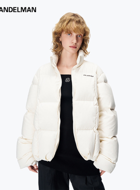 【明星同款】ANN ANDELMAN官方直营冬季白色面包服羽绒服女白鸭绒