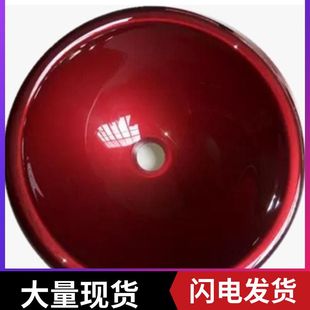 高端圆形钢化玻璃盆浴室柜盆台上盆玻璃洗手盆艺术盆洗脸盆台盆