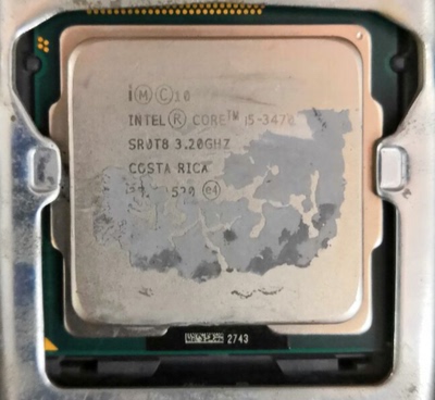 自用升级闲置 英特尔 I5 3470 CPU 1155针 四核四线程 3.2G主频