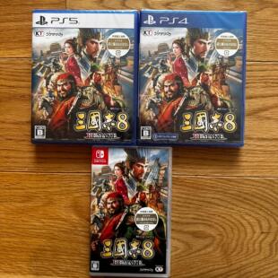 全新原封 PS4 PS5 NS 中文游戏 三国志8 重制版 带特典 港版现货