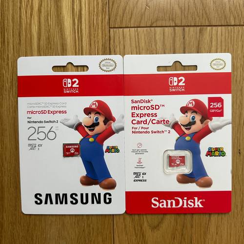 包邮全新原装 NS2 switch 2 专用内存卡 高速 TF 拓展卡 现货