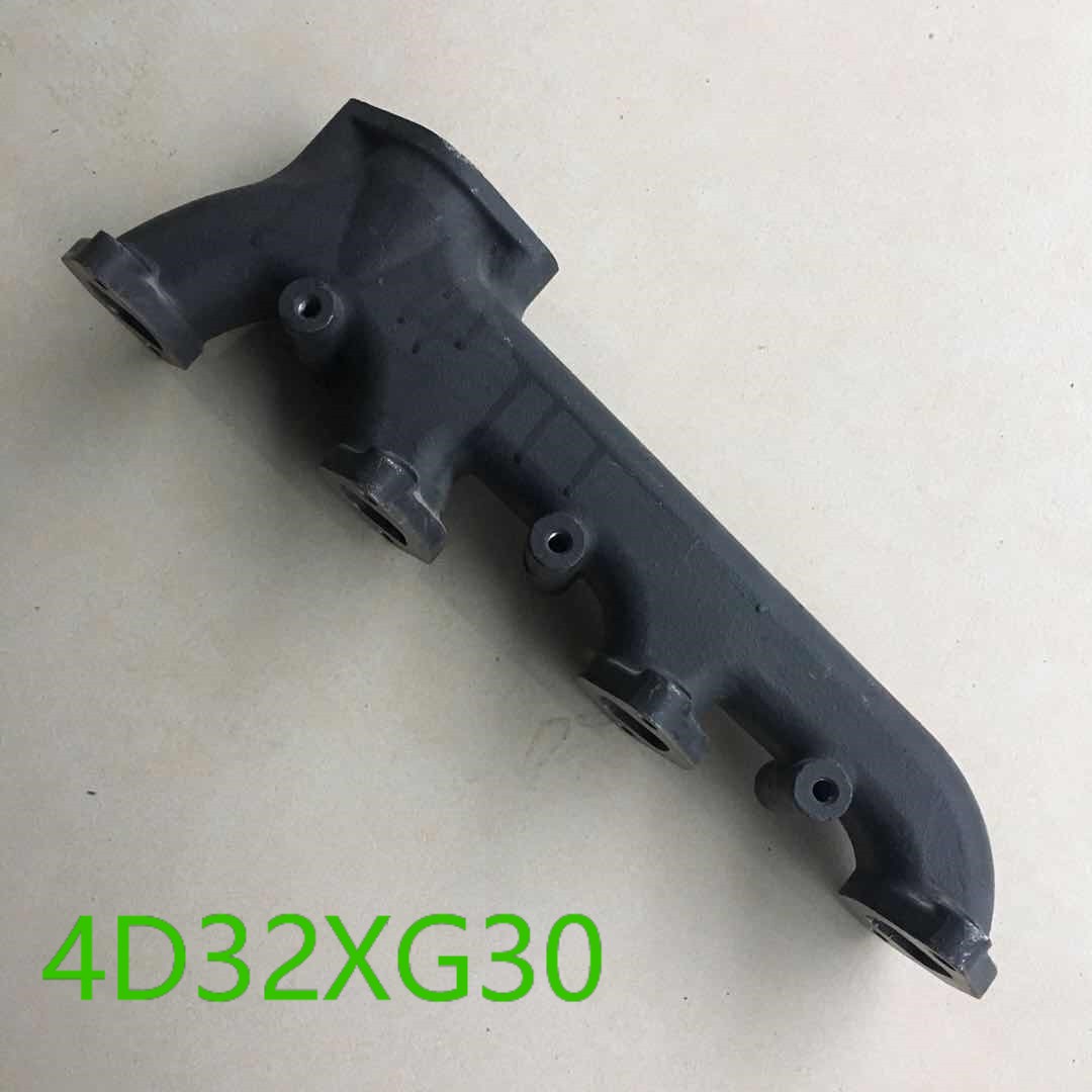 新源轮式挖掘机65 75挖机配件4D32XG30发动机排气管支管