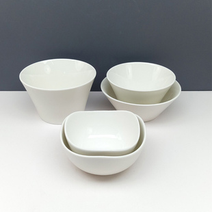高温陶瓷米饭碗汤碗面碗透明釉无毒无铅镉无动物骨粉陆家酒店餐具