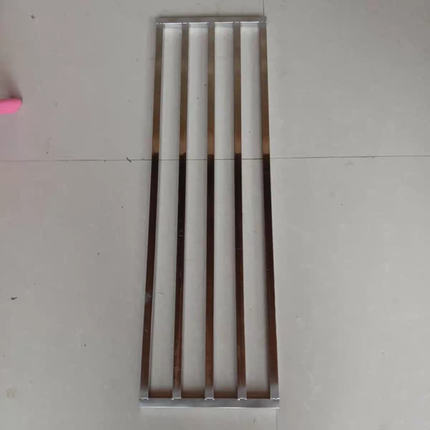 304不锈钢材质花盆架阳台晾衣架飘窗横版花盆架加密屋顶花架 定制
