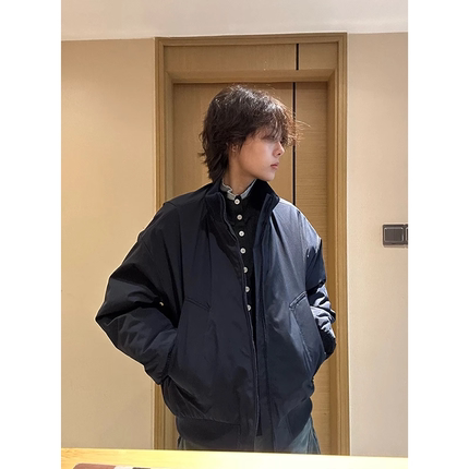 美式飞行员夹克男春秋季潮牌bomber廓形情侣外套高级感立领棒球服
